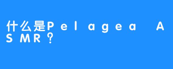 什么是Pelagea ASMR？